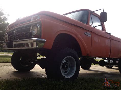 66 1966 Ford F100 4x4 4wd No Reserve Nr