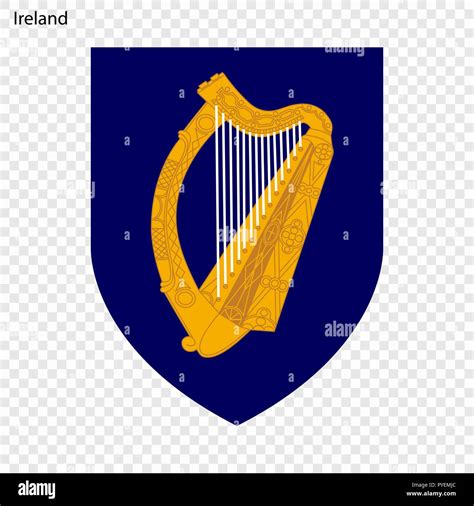 Symbol Of Ireland National Emblem Stock Vector Image And Art Alamy