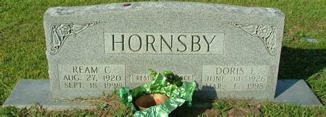 Doris Elizabeth Peake Hornsby Homenaje De Find A Grave