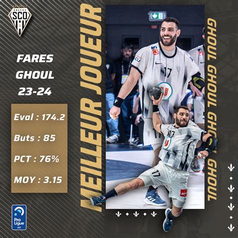 MVP de l année Angers SCO Handball