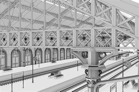 Architecture Railway Station Ii On Behance