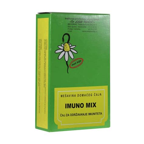Čaj Za Održavanje Imuniteta Imuno Mix čaj Br100 Institut Josif