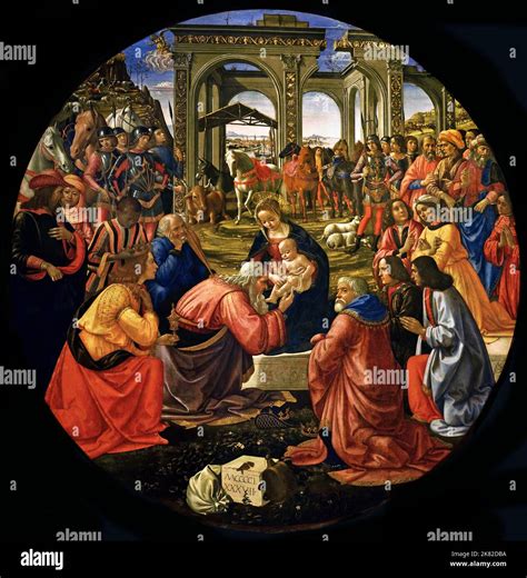 Domenico Ghirlandaio The Nativity Immagini E Fotografie Stock Ad Alta Risoluzione Alamy