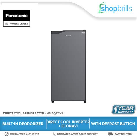 Panasonic Nr Aq Vs Cu Ft Door Direct Cool Inverter