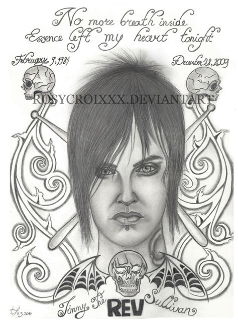 Jimmy The Rev Sullivan Avenged Sevenfold Fan Art 10857462 Fanpop