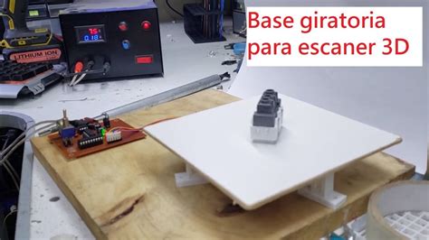 Base Giratoria Para Escaner 3D YouTube