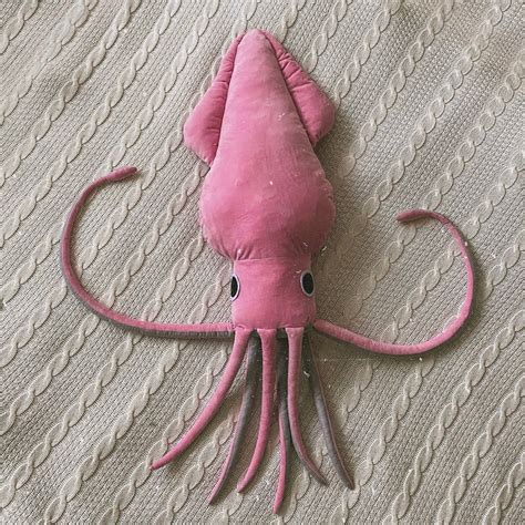 Jumbo Giant Squid Plush Toy Stuffed Marine Animal Large Body Etsy