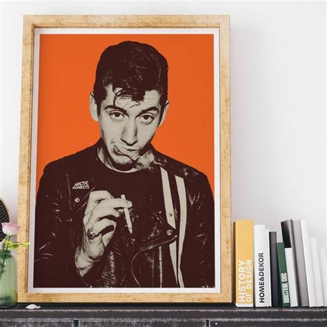 Alex Turner Arctic Monkeys And Amy Winehouse Print Poster Wall Etsy Uk