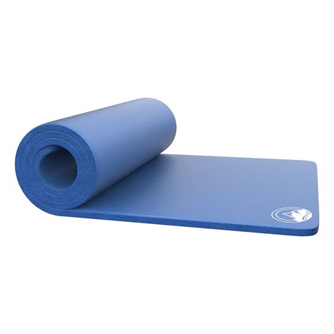 Wakeman Outdoors 075 Inch Thick Foam Sleeping Pad For Camping Blue