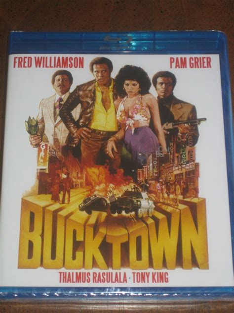 Bucktown 1975 Blu Ray Scorpion Fred Williamson Pam Grier Brand New Ebay