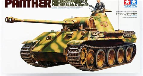 Tamiya Panther Panzerkampfwagen V Panther Sd Kfz Ausf A