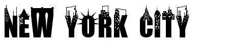 New York City font by Magique Fonts - FontRiver