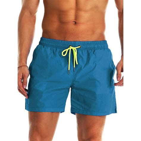 Cvlife Mens Swim Trunks Board Shorts Bathing Suits Elastic Waist