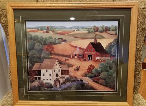 Colleen Eubanks Limited Edition Print 178300 Farm Barn Lithograph 22x