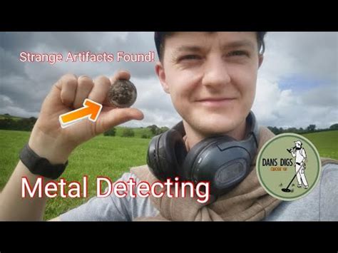 Detecting On Ancient Pasture Strange Artifacts Found Metal