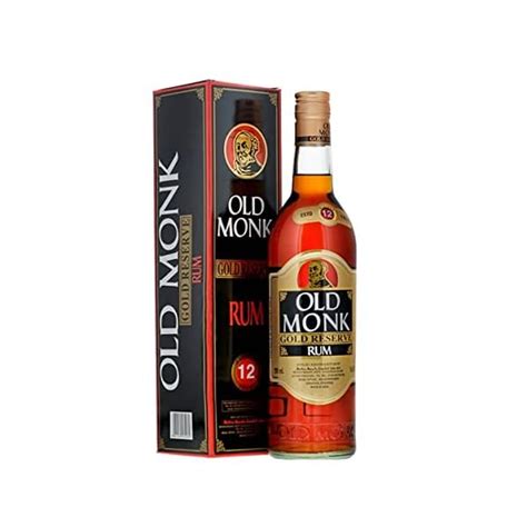 Old Monk Rum Jahre Gold Reserve Rum Mild Angenehm Im Geschmack