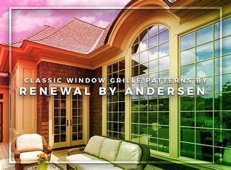 Classic Window Grille Patterns By Renewal By Andersen®