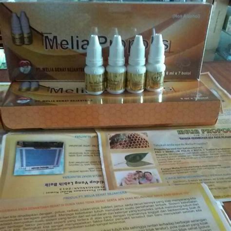 Jual Melia Propolis Sehat Sejahtera Embos Original Ml Shopee Indonesia