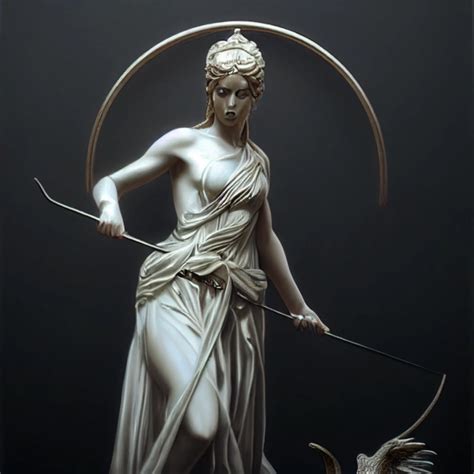 Goddess Artemis Goddess Diana Goddess Of The Hunt Midjourney