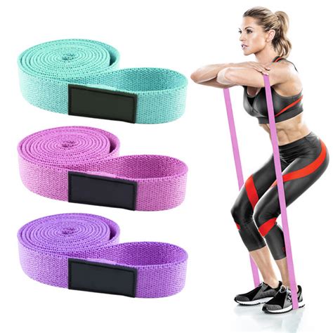 3 Pack Long Resistance Bands Set Pull Up Assistance Bands Fitness