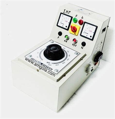 Armoured Metal Dc Motor Control Panel At Best Price In New Delhi S K