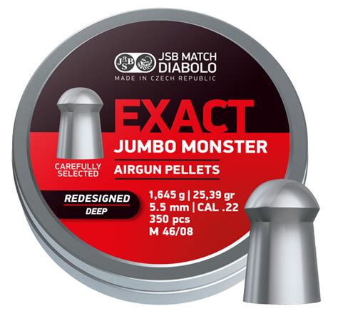 JSB Exact Monster Redesigned 22 Pellets