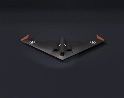 Ucav Stealth Drone D Model Flippednormals