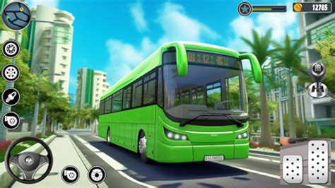 Bus Driving Simulator City Bus Simulator Bus Parking Games Coach Bus