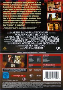 Ofdb Bring Mir Den Kopf Von Alfredo Garcia Dvd Mgm