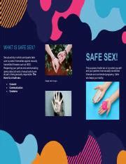 Importance Of Safe Sex Practices For Sexual Health Course Hero