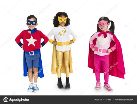 Kids in superhero costumes Stock Photo by ©Rawpixel 151484868