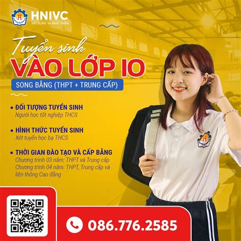 Thông Báo Tuyển Sinh Vào Lớp 10 Học Song Song Với Trung Cấp Cao đẳng