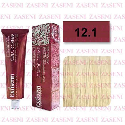 EXITENN TINTE COLOR CREME 12 1 CENIZA PLATINO 100ML