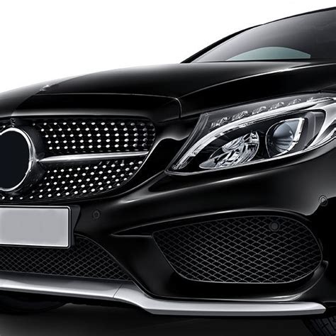 Amg Diamond Frontgrill Til Mercedes Benz C Klasse W S Styling