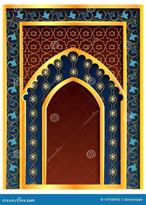 Ramadan Kareem Greetings Pour Le Fond De Ramadan Avec La Mosqu E