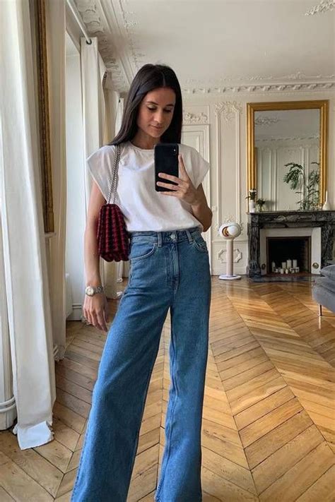 Wide Leg Jeans A Cal A Das Pr Ximas Temporadas Roupas De Cal A Jeans