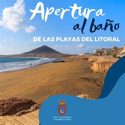 El Ayuntamiento Reabre Al Ba O Las Playas Central Leocadio Machado Y