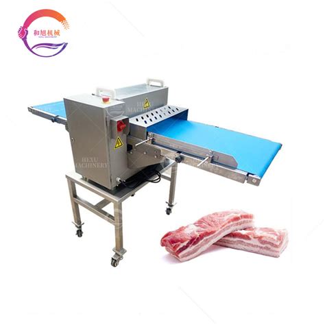 Power Driven Auto Chicken Breast Fresh Pork Beef Fish Strip Cutter Cube