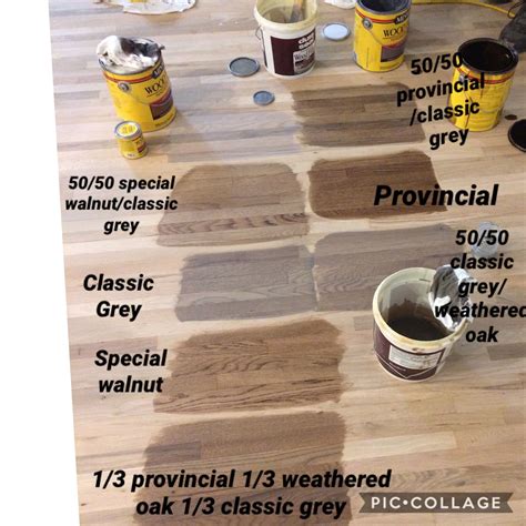 Minwax Oak Stain Colors