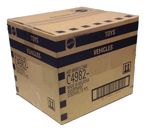 Caixa lacrada Hot Wheels 72 carrinhos Mattel Frete Grátis Minicars Brasil