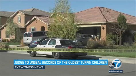 Judge To Unseal Records Of The Oldest Turpin Children