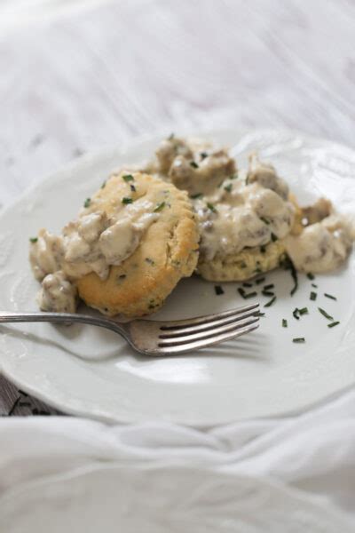 Gluten Free Biscuits and Gravy - Gluten Free From Home