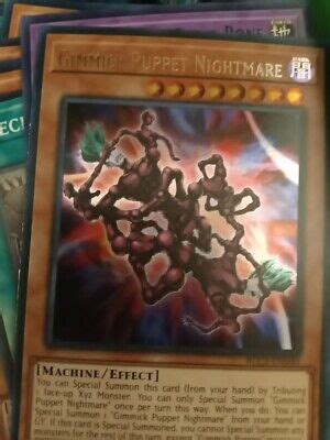 Gimmick Puppet Nightmare Blc En St Edition Ultra Rare Silver