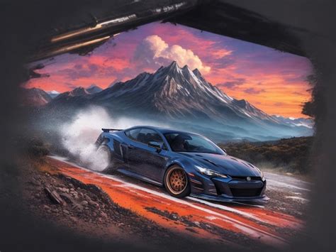 Premium Ai Image Race Car Livery Design Vector
