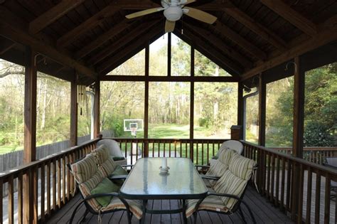 Mid Century Modern Screened Porch Randolph Indoor And Outdoor Design