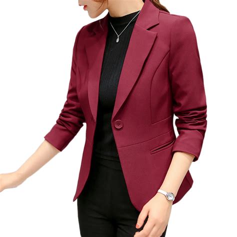 Fashion Women Blazers Jacket Autumn Winter Jacket Coat Korean Suit