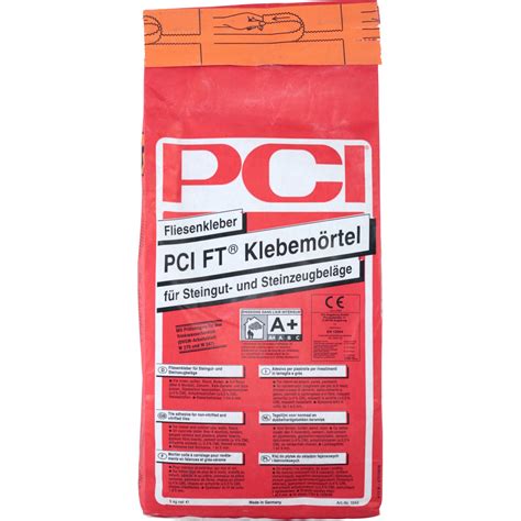 Pci Ft Klebem Rtel Fliesenkleber Grau Kg Kaufen Bei Obi