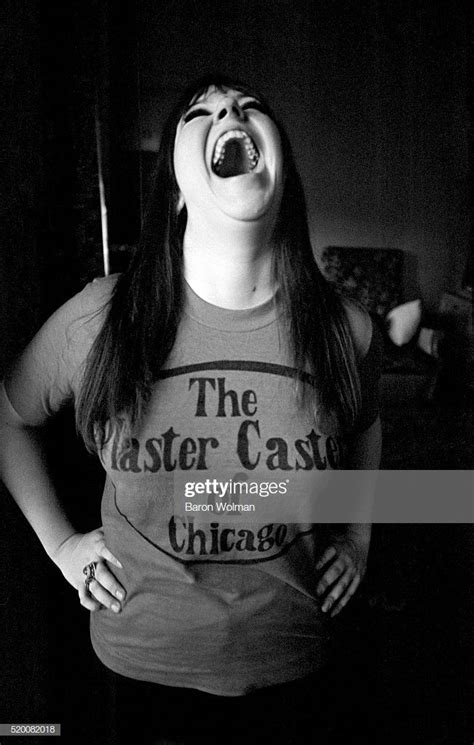 Cynthia Plaster Caster Poses For A Portrait At The Michael Mauney