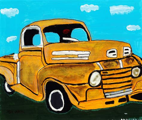 Kh Field Truck Acrylic Friendship Heart Gallery Studio