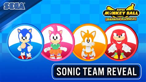 Super Monkey Ball Banana Rumble Reveals Sonic The Hedgehog DLC